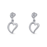 Heart Stud Earrings