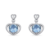 Heart Stud Earrings