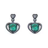 Heart Stud Earrings