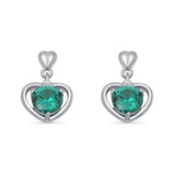 Heart Stud Earrings