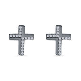Cross Stud Earrings