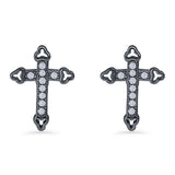 Cross Stud Earrings