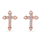 Cross Stud Earrings