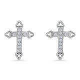 Cross Stud Earrings