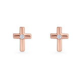 Cross Stud Earrings