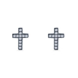 Cross Stud Earrings