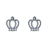 Crown Stud Earrings
