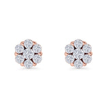 Floral Stud Earrings