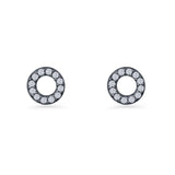 Circle Stud Earrings