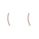 Bar Stud Earrings