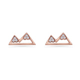 Mountain Stud Earrings