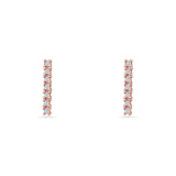 Line Bar Stud Earrings