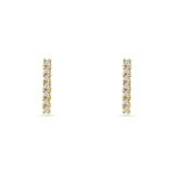 Line Bar Stud Earrings