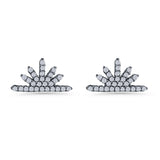 Sunburst Stud Earring