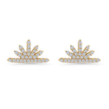 Sunburst Stud Earring