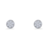 Round Stud Earring