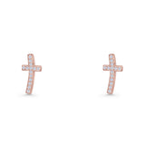 Cross Stud Earrings