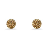 Full Ball Stud Earrings