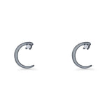 Moon Stud Earrings