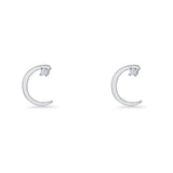 Moon Stud Earrings