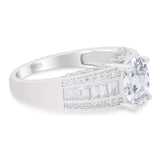 Art Deco Oval Natural Stone Cocktail Ring
