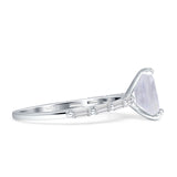 Art Deco Emerald Cut Ring