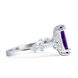 Marquise Halo Beaded Ring