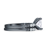 Princess Cut CZ Stackable Ring