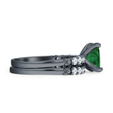 Princess Cut CZ Stackable Ring