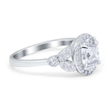 Vintage Style Oval Natural Stone Ring