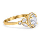 Vintage Style Oval Natural Stone Ring