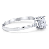 Vintage Style Oval Natural Stone Ring
