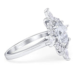 Vintage Style Oval Natural Stone Ring