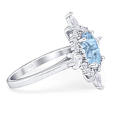 Vintage Style Oval Natural Stone Ring