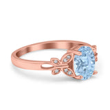 Art Deco Oval Natural Stone Butterfly Ring