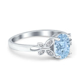 Art Deco Oval Natural Stone Butterfly Ring