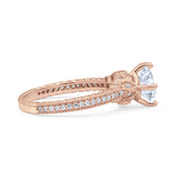 Art Deco Round Vintage Style Ring