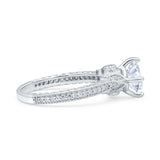Art Deco Round Vintage Style Ring