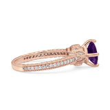 Art Deco Round Vintage Style Ring
