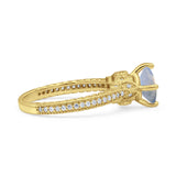 Art Deco Round Vintage Style Ring