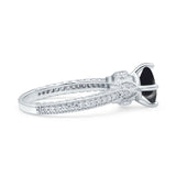 Art Deco Round Vintage Style Ring