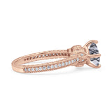 Art Deco Round Vintage Style Ring