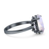 Art Deco Marquise Vintage Style Tapered Ring