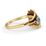 Feather Leaf Ring