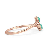 Oxidized Heart Ring
