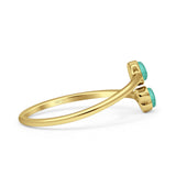 Oxidized Heart Ring