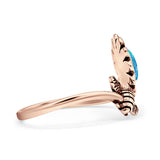 Oxidized Flower & Bee Oxidized Ring