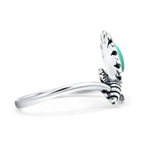 Oxidized Flower & Bee Oxidized Ring