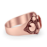 Oxidized Bali Ring