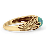 Oval Turquoise Ring